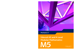 Edexcel AS and A Level Modular Mathematics Mechanics 5 M5