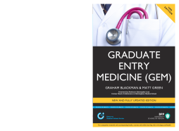 Graduate Entry Medicine (GEM)