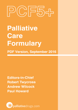 Palliative Care Formulary Palliative Care Formulary