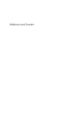 Mallorca and Tourism Mallorca and Tourism