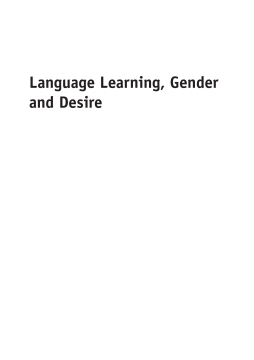 Language Learning, Gender and Desire