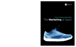 The Marketing of Sport The Marketing of Sport