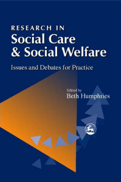 Research in Social Care and Social Welfare Research in Social Care and Social Welfare
