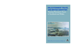 Enlightenment Travel and British Identities Enlightenment Travel and British Identities