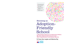 Becoming an Adoption-Friendly School