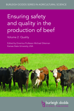 Ensuring safety and quality in the production of beef Volume 2 Ensuring safety and quality in the production of beef Volume 2