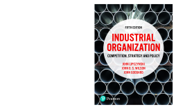 Industrial Organization Industrial Organization