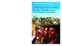 Christian Citizenship in the Middle East