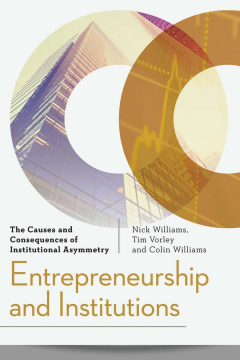 Entrepreneurship and Institutions Entrepreneurship and Institutions