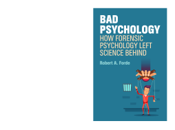 Bad Psychology Bad Psychology