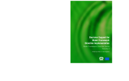 Decision Support for Water Framework Directive Implementation Decision Support for Water Framework Directive Implementation