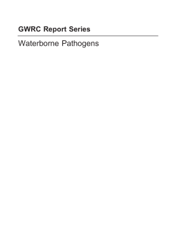 Waterborne Pathogens Waterborne Pathogens