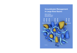 Groundwater Management in Large River Basins Groundwater Management in Large River Basins
