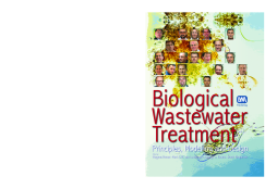Biological Wastewater Treatment Biological Wastewater Treatment