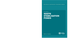 Waste Stabilisation Ponds Waste Stabilisation Ponds
