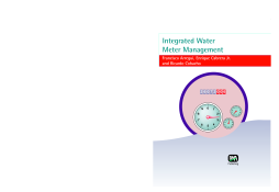 Integrated Water Meter Management Integrated Water Meter Management