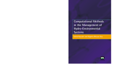 Computational Methods in the Management of Hydro-Environmental Systems Computational Methods in the Management of Hydro-Environmental Systems