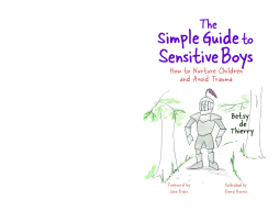 The Simple Guide to Sensitive Boys