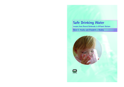 Safe Drinking Water Safe Drinking Water