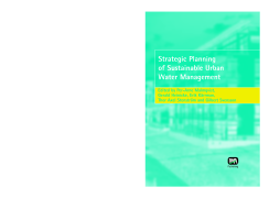 Strategic Planning of Sustainable Urban Water Management Strategic Planning of Sustainable Urban Water Management