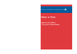 Water in China Water in China