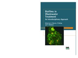 Biofilms in Wastewater Treatment Biofilms in Wastewater Treatment
