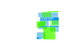 Process Benchmarking in the Water Industry Process Benchmarking in the Water Industry