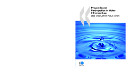 Private Sector Participation in Water Infrastructure Private Sector Participation in Water Infrastructure