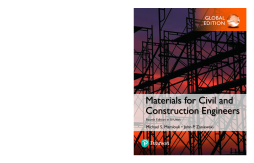 Materials for Civil and Construction Engineers in SI Units Materials for Civil and Construction Engineers in SI Units