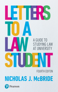 Letters to a Law Student Letters to a Law Student