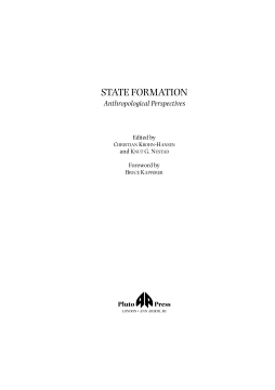 State Formation State Formation