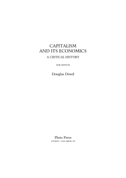 Capitalism and Its Economics Capitalism and Its Economics