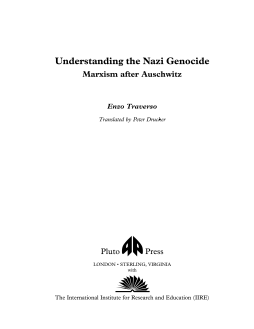 Understanding the Nazi Genocide Understanding the Nazi Genocide