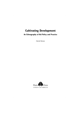 Cultivating Development Cultivating Development