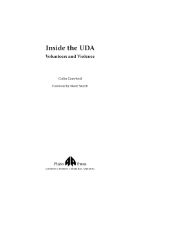 Inside the U D A Inside the U D A