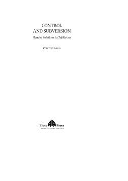 Control and Subversion Control and Subversion