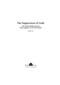 The Suppression of Guilt The Suppression of Guilt