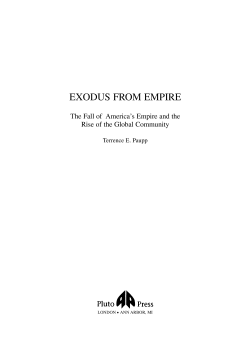 Exodus From Empire Exodus From Empire