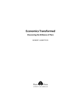 Economics Transformed Economics Transformed