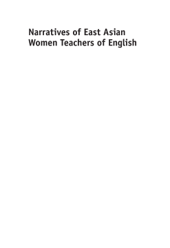 Narratives of East Asian Women Teachers of English