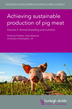 Achieving sustainable production of pig meat Volume 2 Achieving sustainable production of pig meat Volume 2