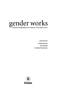 Gender Works Gender Works