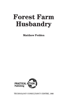 Forest Farm Husbandry Forest Farm Husbandry
