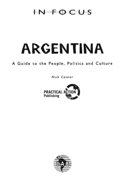 Argentina in Focus