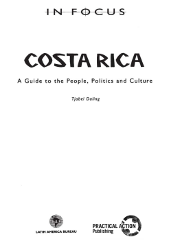 Costa Rica In Focus Costa Rica In Focus