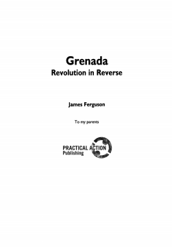 Grenada: Revolution In Reverse Grenada: Revolution In Reverse