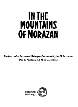 In The Mountains of Morazán In The Mountains of Morazán