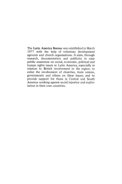 Britain and Latin America 1978 Britain and Latin America 1978