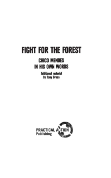Fight for the Forest 1st Edition Fight for the Forest 1st Edition