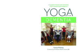 Yoga for Dementia Yoga for Dementia